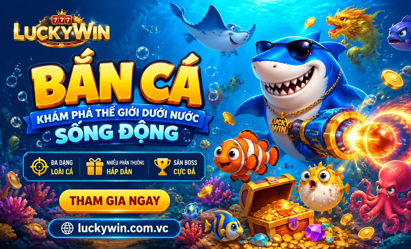 Bắn Cá LUCKYWIN hero