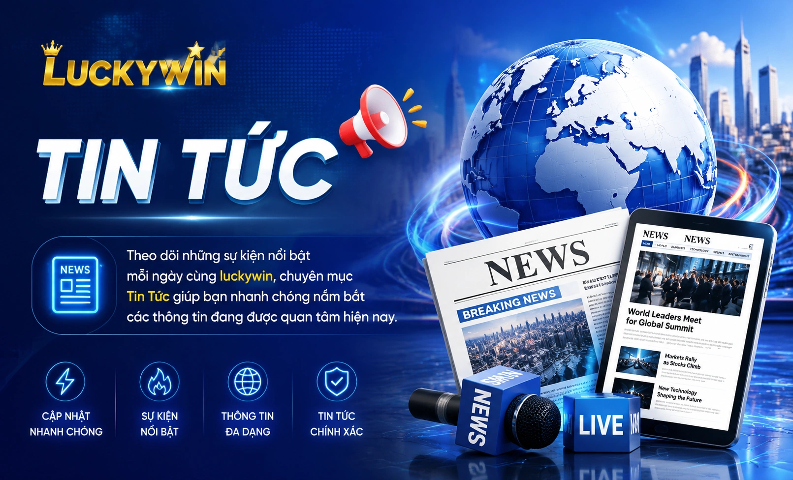 Luckywin khuyến mãi mới